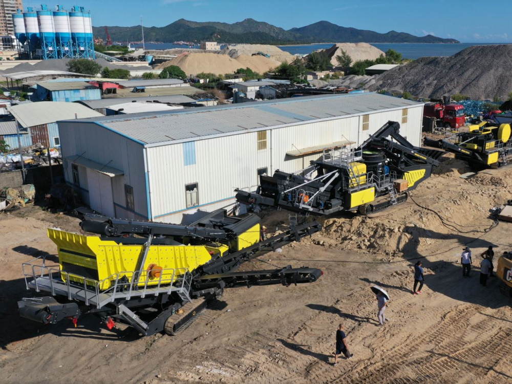 斯鏝達(dá)顎破系列-S116J+HP300+S108汕尾工地案例